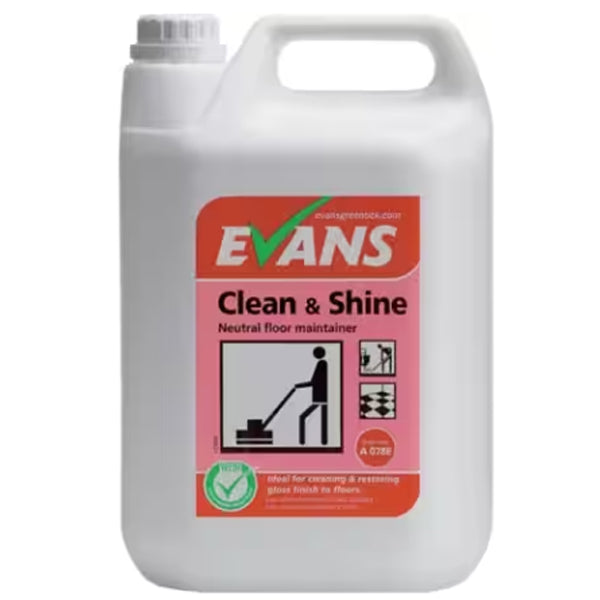 EVANS CLEAN & SHINE NEUTRAL FLOOR MAINTAINER 2X5L