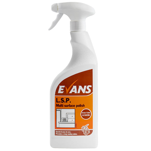 EVANS L.S.P. FURNITURE POLISH 6X750ML