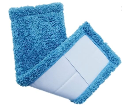 15X47CM FLAT MICROFIBRE MOP BLUE