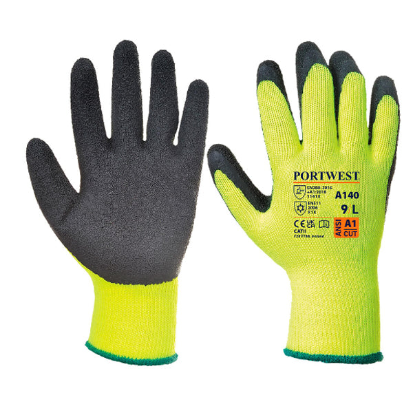 THERMAL GRIP GLOVE BK/YL