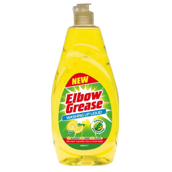 ELBOW GREASE LEMON WASHING UP LIQUID 740ML