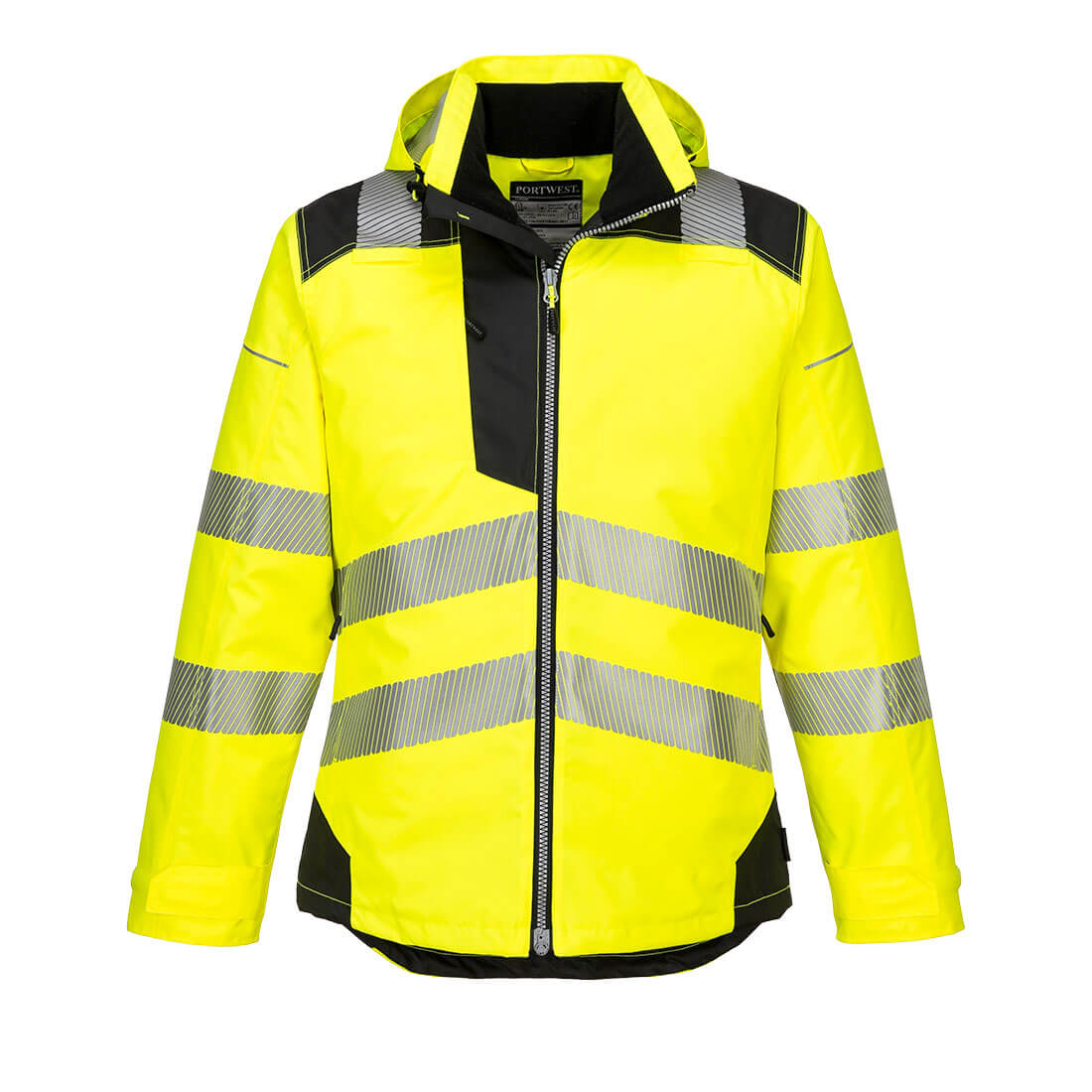 PORTWEST PW3 HI-VIS WINTER JACKET T400