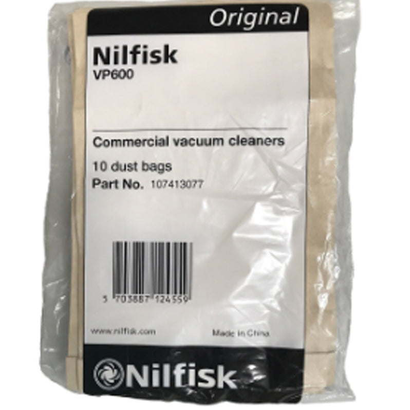 NILFISK VP600 DUST BAG (PK10)
