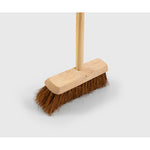 10" NATURAL BROOM THREADED