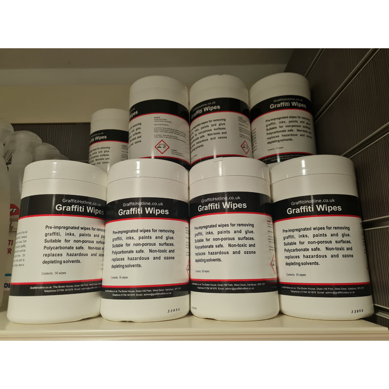 GRAFFITI WIPES TUB 50