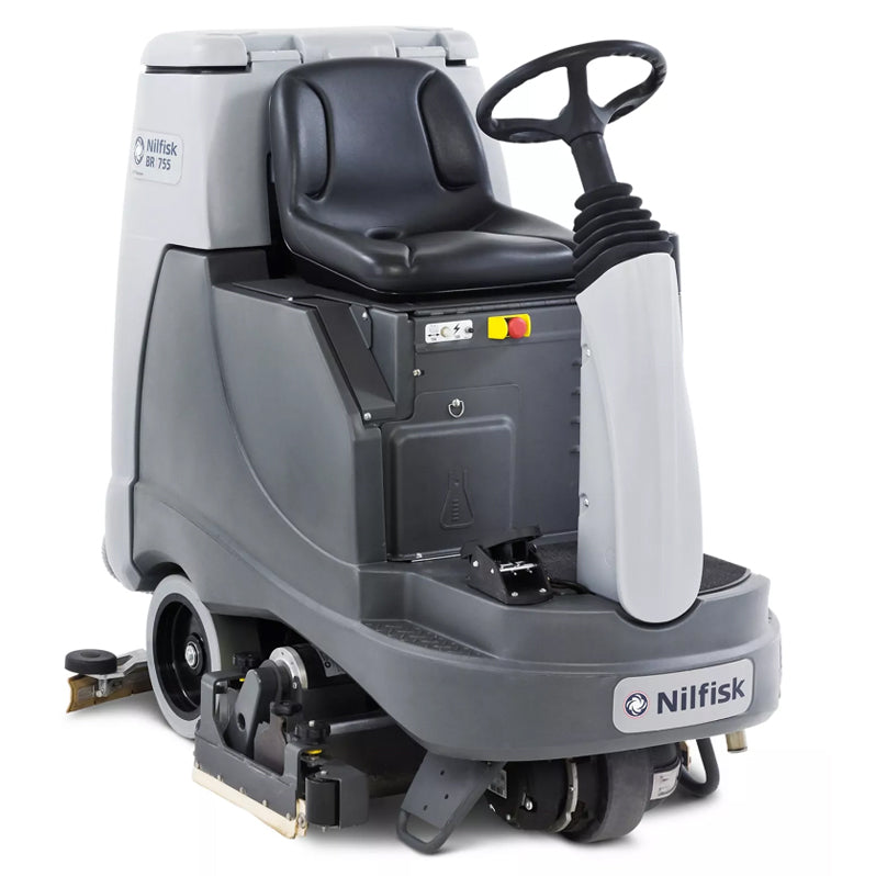 NILFISK BR755C RIDE ON SCRUBBER DRIER
