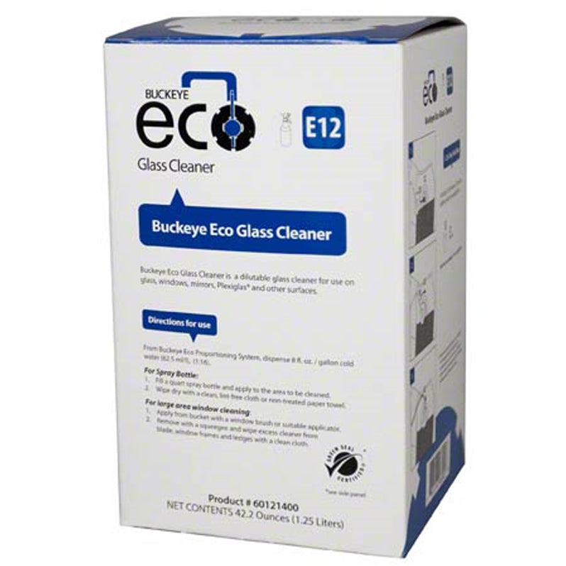 BUCKEYE E12 ECO GLASS CLEANER HD 4X1.25L
