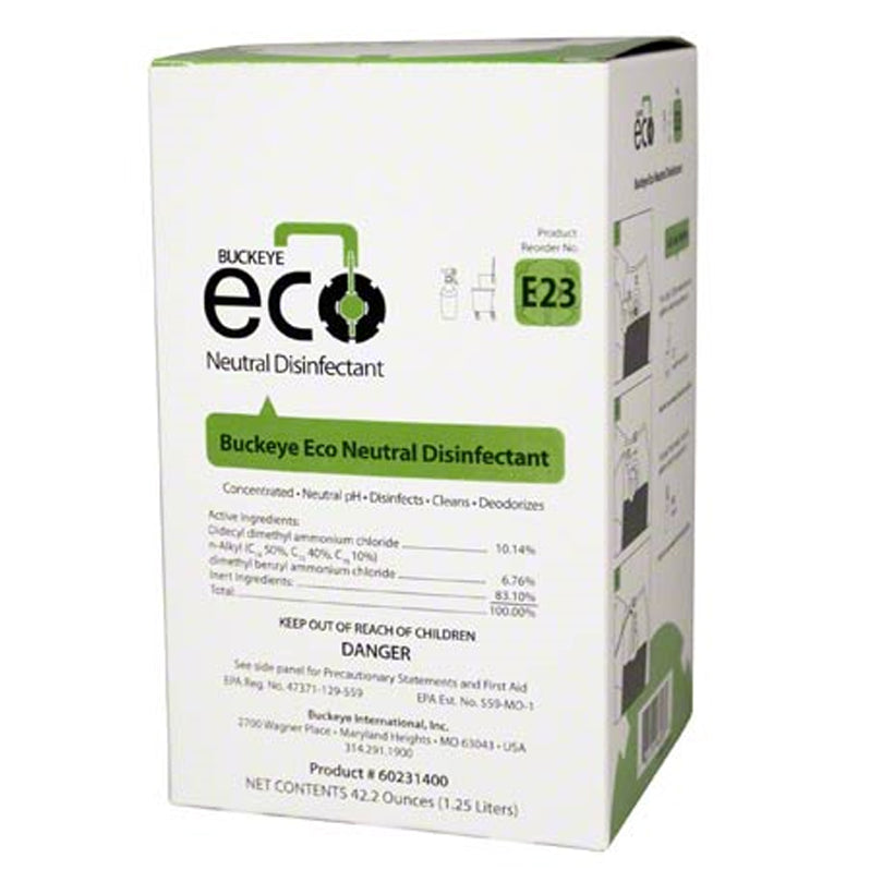 BUCKEYE E23 ECO NEUTRAL DISINFECTANT 4X1.25L