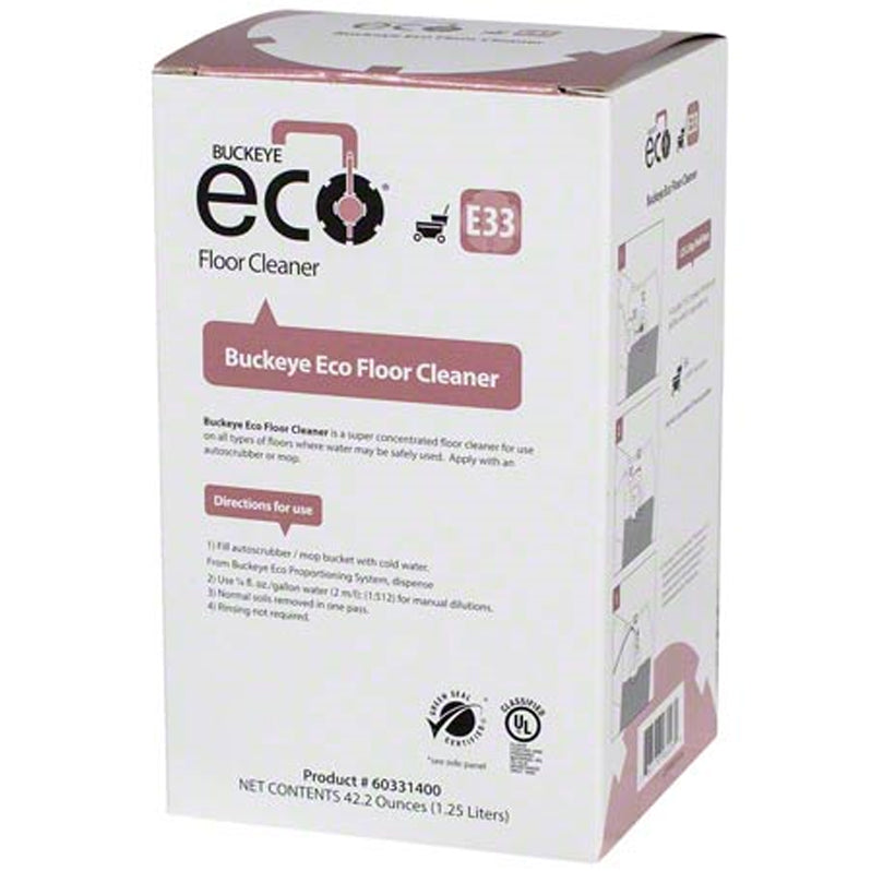 BUCKEYE E33 ECO FLOOR CLEANER 4X1.25L