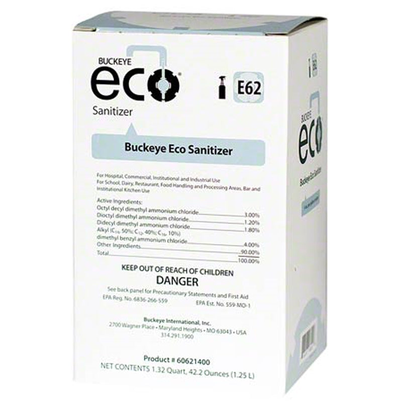 BUCKEYE E62 ECO SANITIZER 4X1.25L