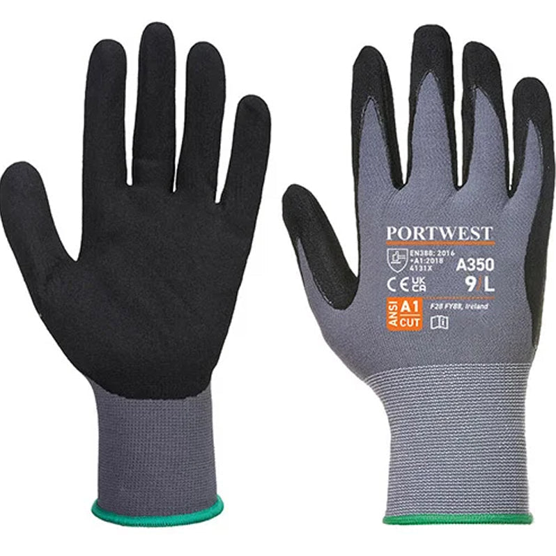 PORTWEST DERMIFLEX GLOVE BLACK