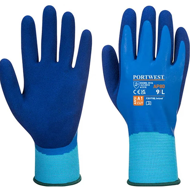PORTWEST LIQUID PRO GLOVE BLUE