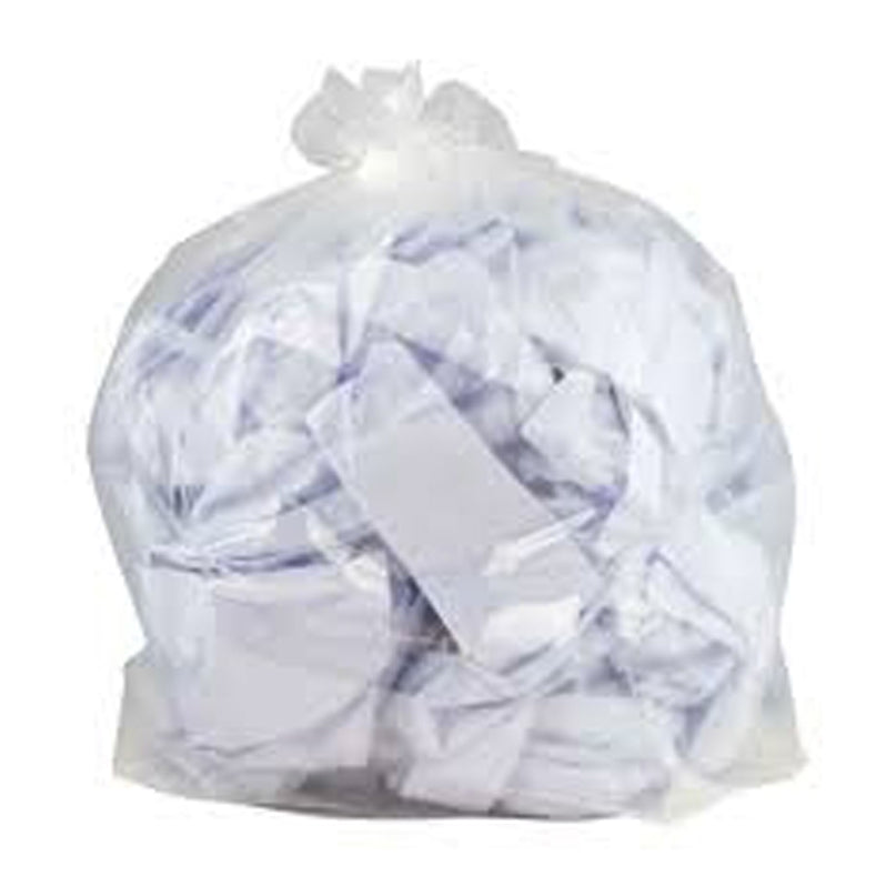 CLEAR RECYCLED BAG LDPE 38"x46" C/S 200