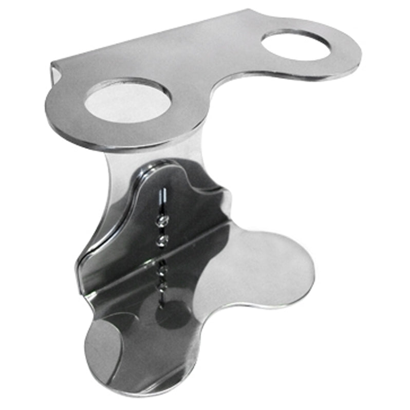 TWIN 500ML STAINLESS STEEL WALL BRACKET