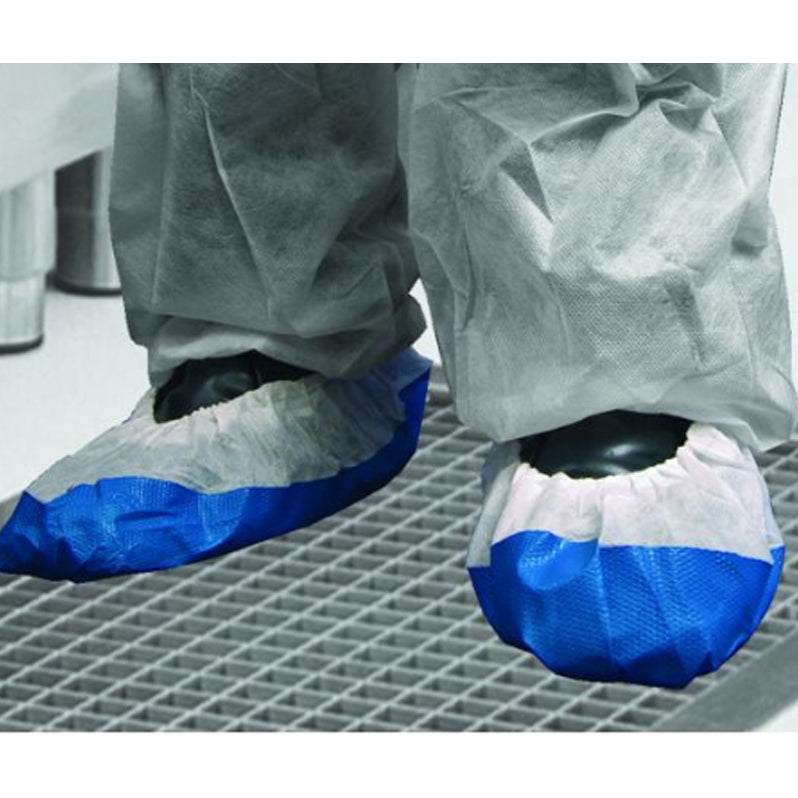 WHITE DELUXE 16" NON WOVEN O/SHOES