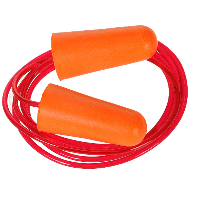CORDED PU FOAM EAR PLUG (200 PAIRS)