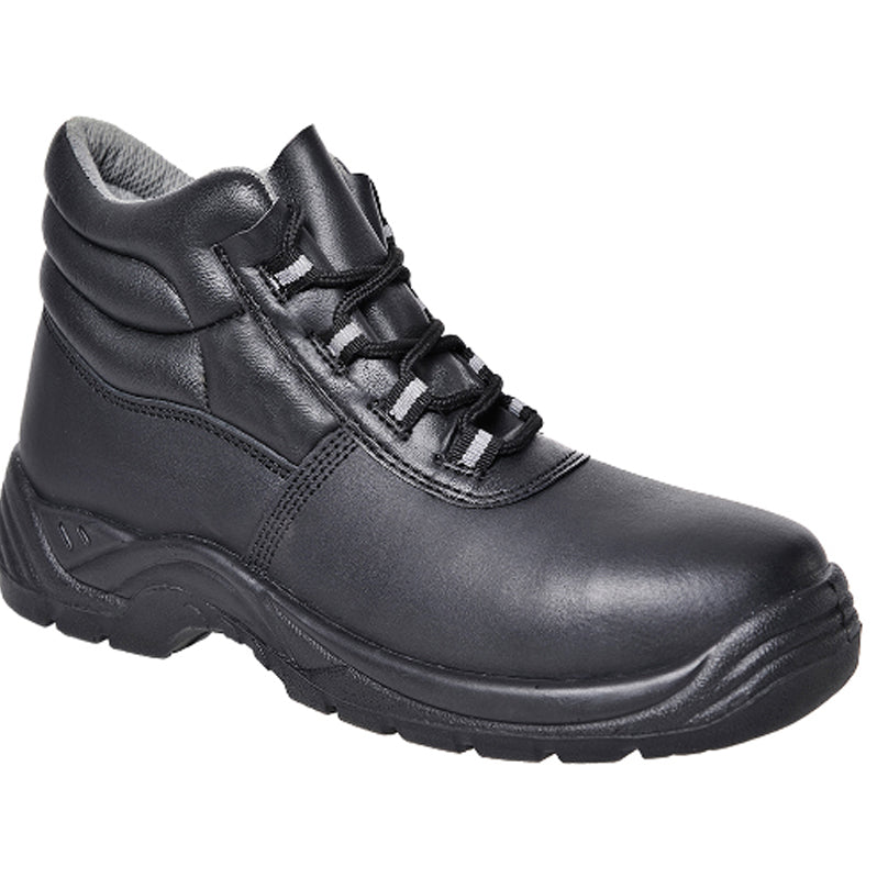 PORTWEST COMPOSITELITE SAFETY BOOT S1P BLACK