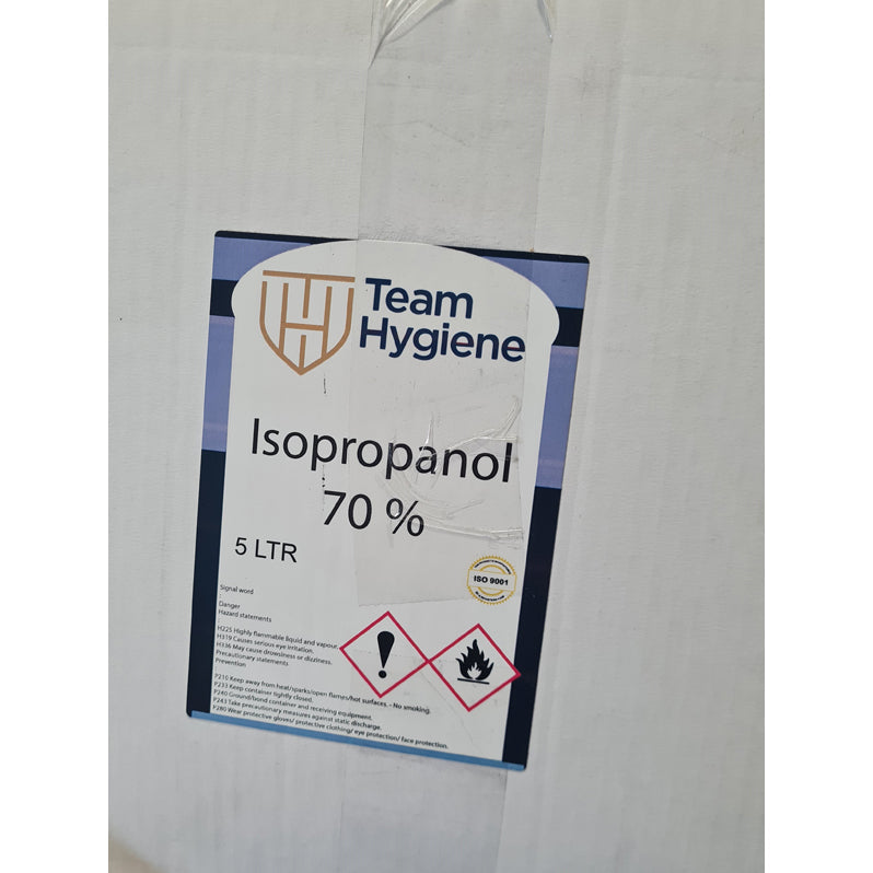 IPA ISOPROPANOL ALCOHOL 70% 4x5L