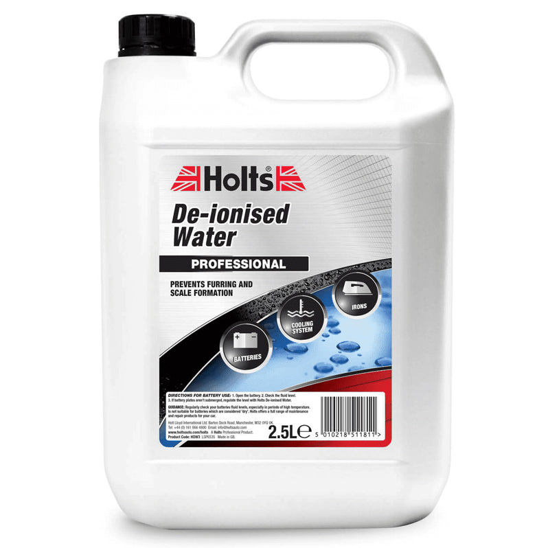 HOLTS DEIONISED WATER 2.5L