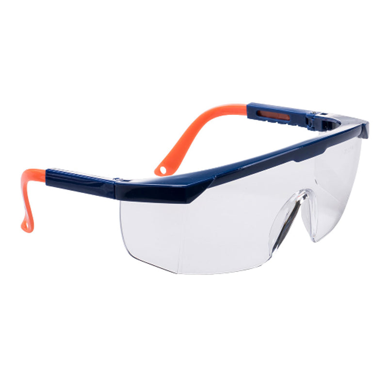PORTWEST CLASSIC SAFETY PLUS GLASSES, CLEAR PS33