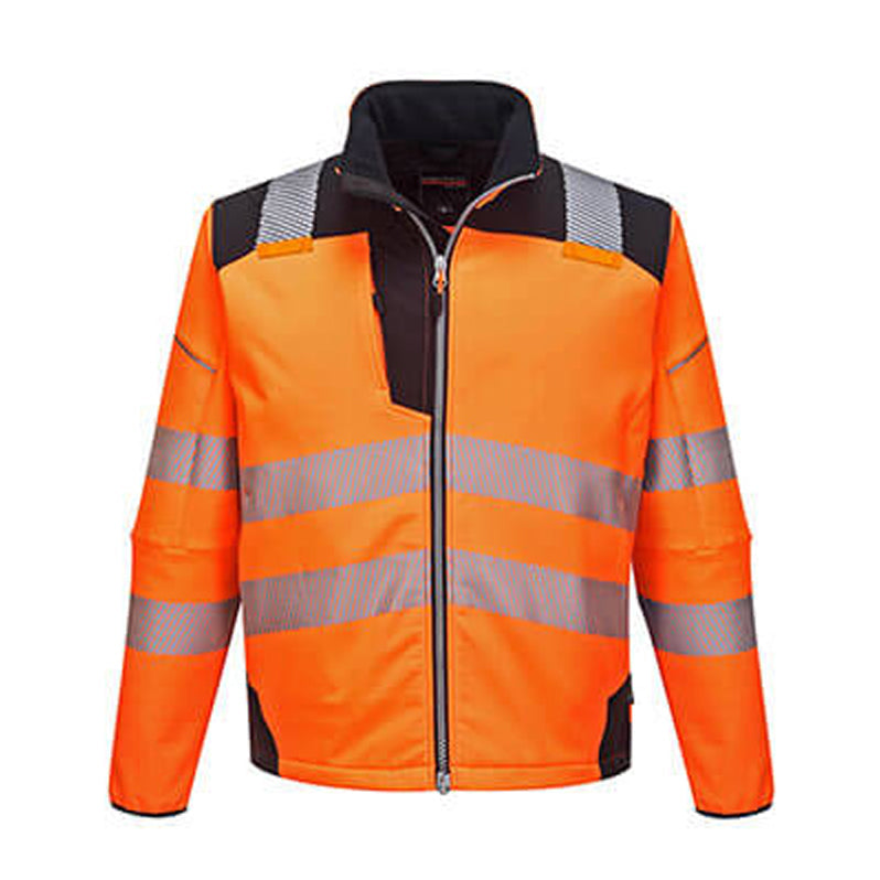 PORTWEST PW3 HI-VIS SOFTSHELL JACKET T402