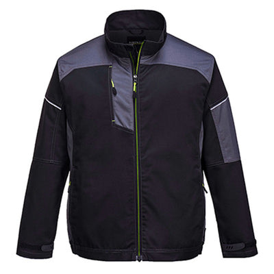 PORTWEST WORK JACKET BLACK / ZOOM GREY PW3