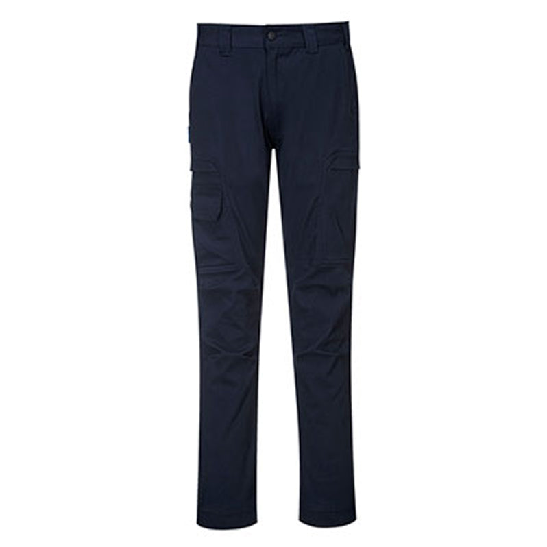 PORTWEST KX3 CARGO TROUSERS BLACK / NAVY