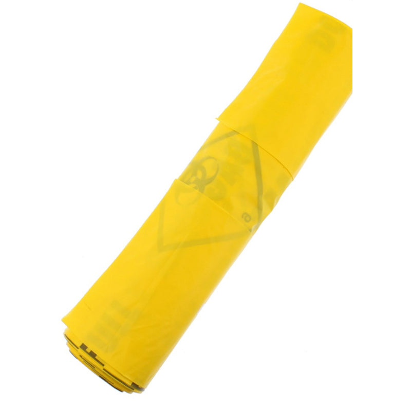 YELLOW PRINTED U.N BAGS 26x44 40MU